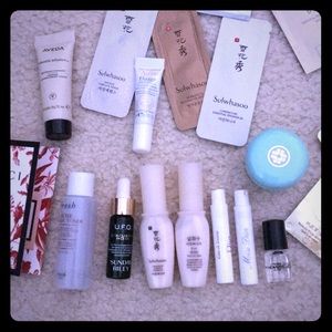 36 samples (fresh, sulwahsoo , Whoo, Kiehl’s)